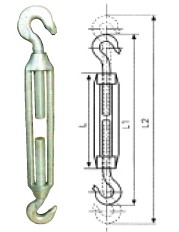 Turnbuckles CC-Shape